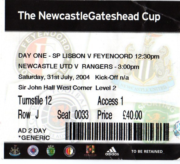 Toegangskaart Sporting Lissabon – Feyenoord