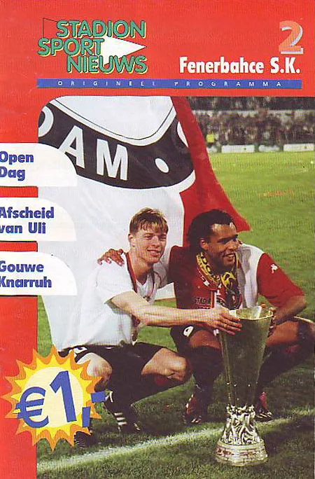 Programmaboekje Feyenoord – Fenerbahçe