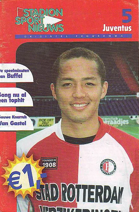 Programmaboekje Feyenoord – Juventus