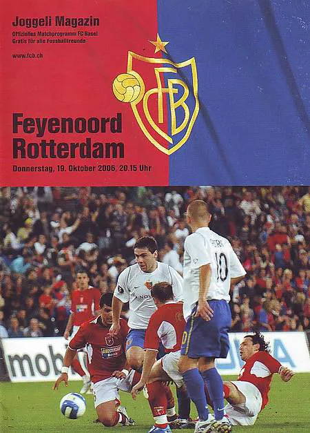 Programmaboekje FC Basel – Feyenoord