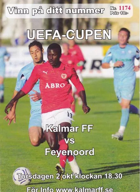 Programmaboekje Kalmar FF – Feyenoord