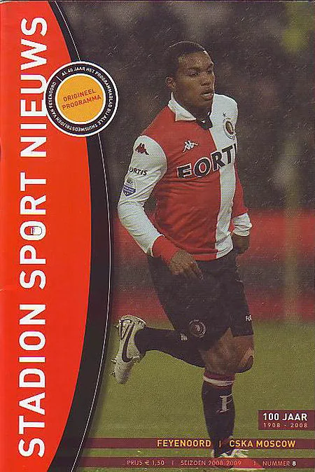 Programmaboekje Feyenoord – CSKA Moskou