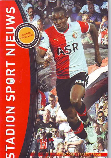 Programmaboekje Feyenoord – Sparta Praag