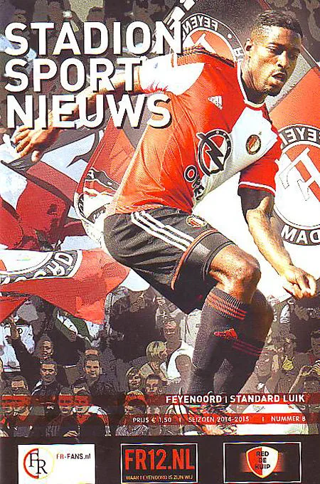 Programmaboekje Feyenoord – Standard Luik