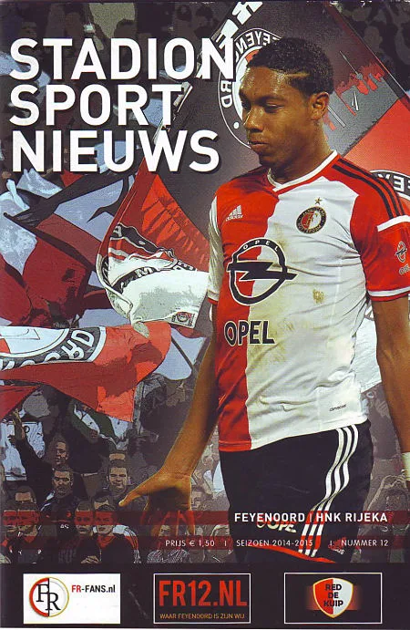 Programmaboekje Feyenoord – HNK Rijeka