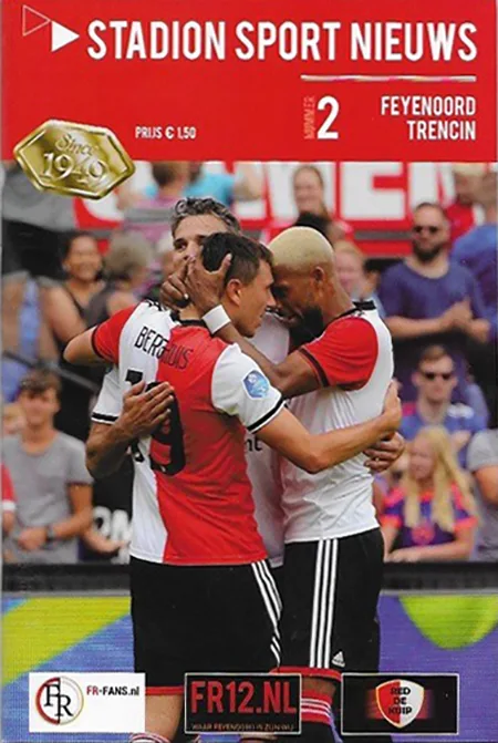 Programmaboekje Feyenoord – AS Trencín