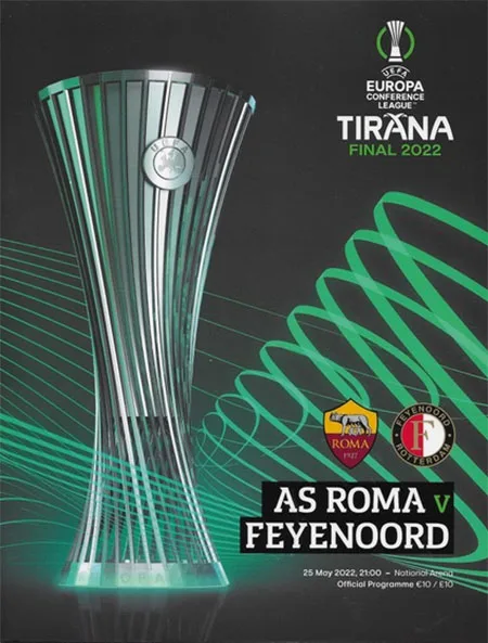 Programmaboekje AS Roma – Feyenoord