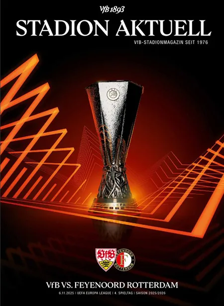 Programmaboekje VfB Stuttgart – Feyenoord