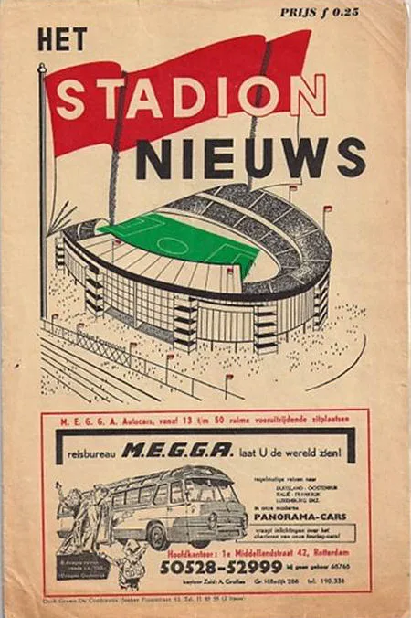 Programmaboekje Feyenoord – Stade de Reims