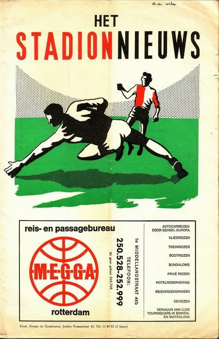 Programmaboekje Feyenoord – Real Madrid