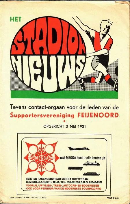 Programmaboekje Feyenoord – Osters IF