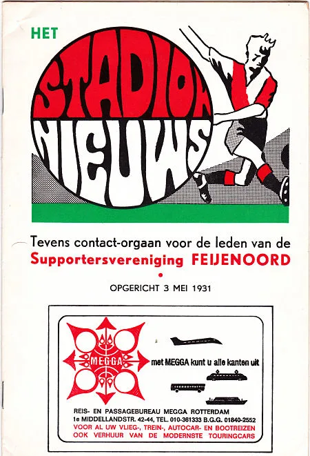 Programmaboekje Feyenoord – Barcelona