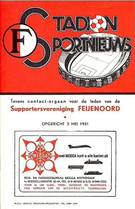 Programmaboekje Feyenoord – Ipswich Town