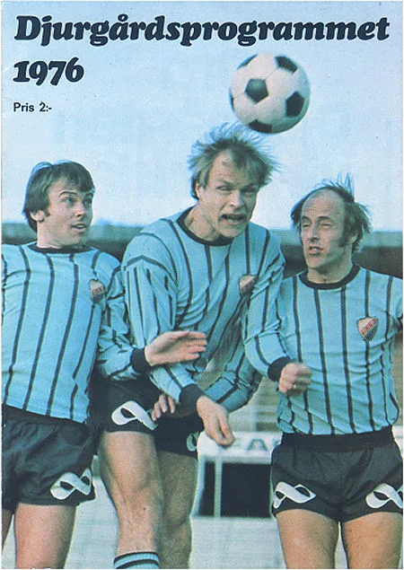 Programmaboekje Djurgårdens IF – Feyenoord