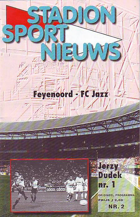 Programmaboekje Feyenoord – FC Jazz