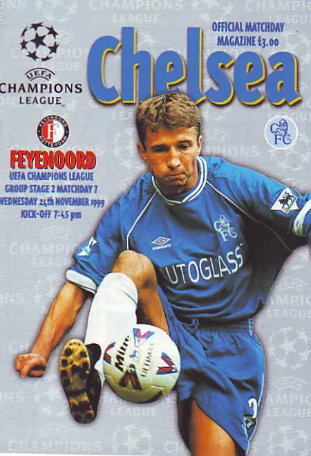 Programmaboekje Chelsea – Feyenoord