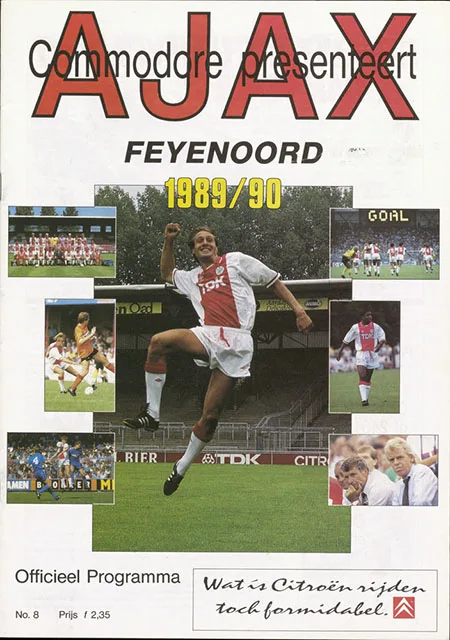 Programmaboekje AFC Ajax – Feyenoord