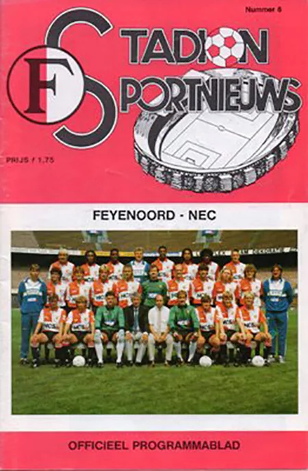 Programmaboekje Feyenoord – SC NEC