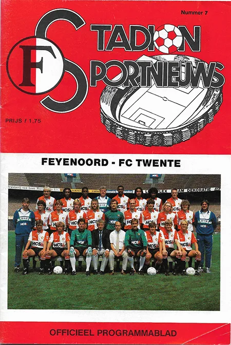 Programmaboekje Feyenoord – FC Twente