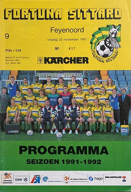Programmaboekje Fortuna Sittard – Feyenoord