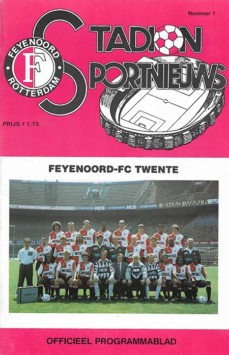 Programmaboekje Feyenoord – FC Twente