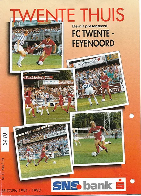 Programmaboekje FC Twente – Feyenoord