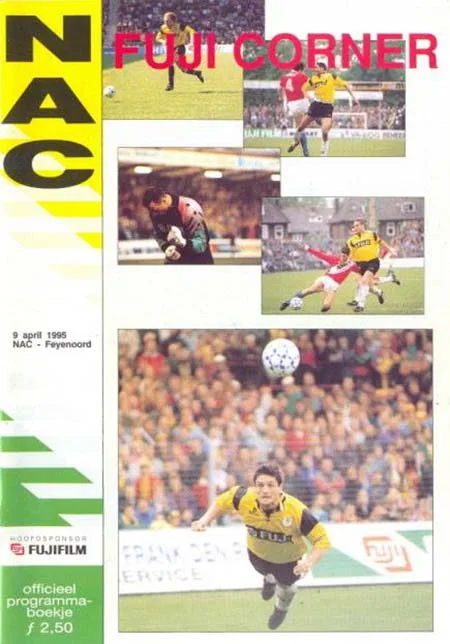 Programmaboekje NAC Breda – Feyenoord