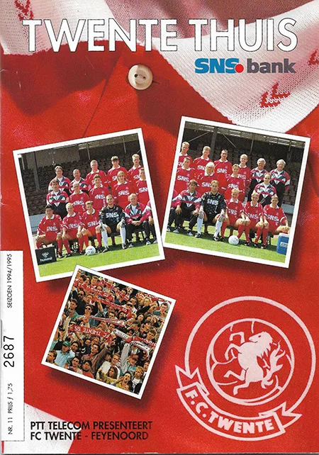 Programmaboekje FC Twente – Feyenoord