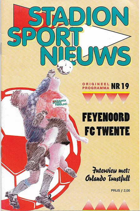Programmaboekje Feyenoord – FC Twente