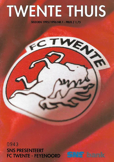 Programmaboekje FC Twente – Feyenoord