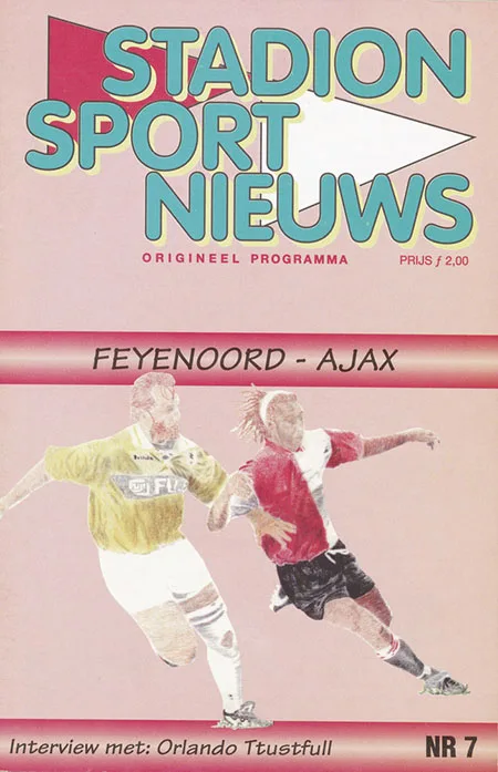 Programmaboekje Feyenoord – AFC Ajax