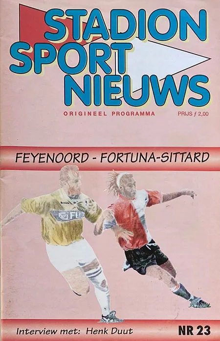 Programmaboekje Feyenoord – Fortuna Sittard