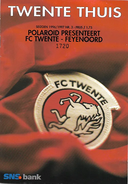 Programmaboekje FC Twente – Feyenoord