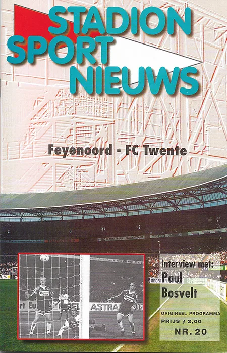 Programmaboekje Feyenoord – FC Twente