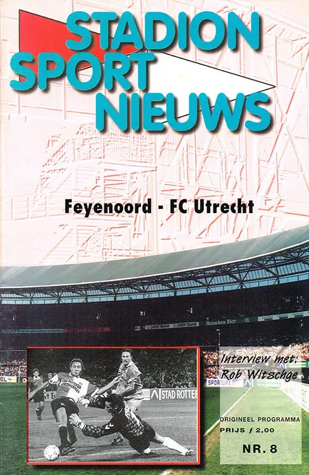 Programmaboekje Feyenoord – FC Utrecht
