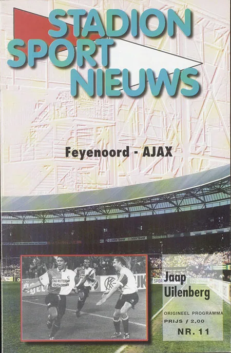 Programmaboekje Feyenoord – AFC Ajax