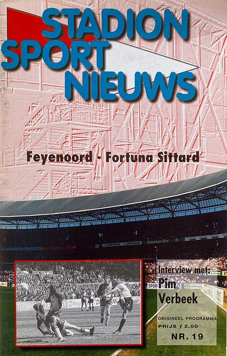 Programmaboekje Feyenoord – Fortuna Sittard
