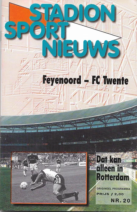 Programmaboekje Feyenoord – FC Twente