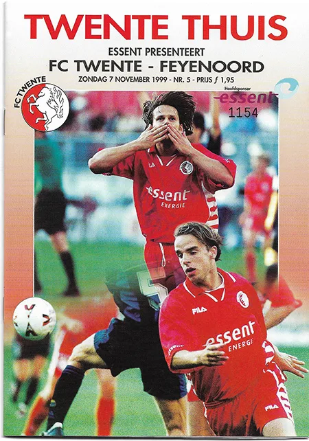 Programmaboekje FC Twente – Feyenoord
