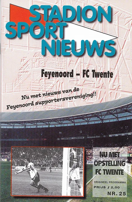 Programmaboekje Feyenoord – FC Twente