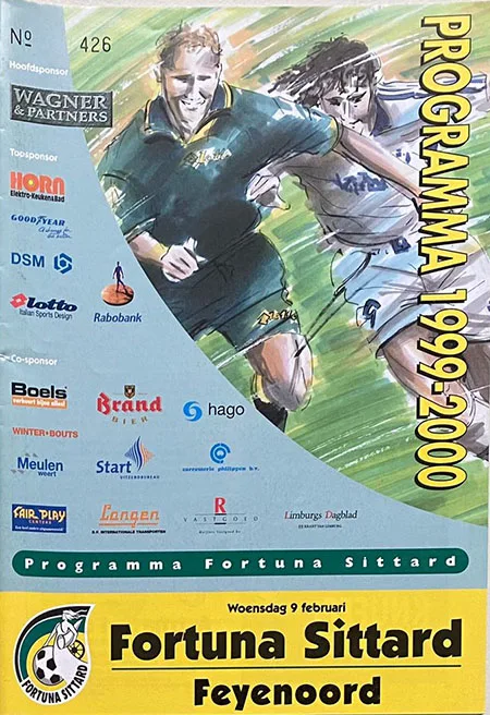 Programmaboekje Fortuna Sittard – Feyenoord