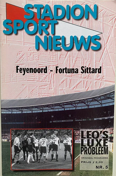 Programmaboekje Feyenoord – Fortuna Sittard