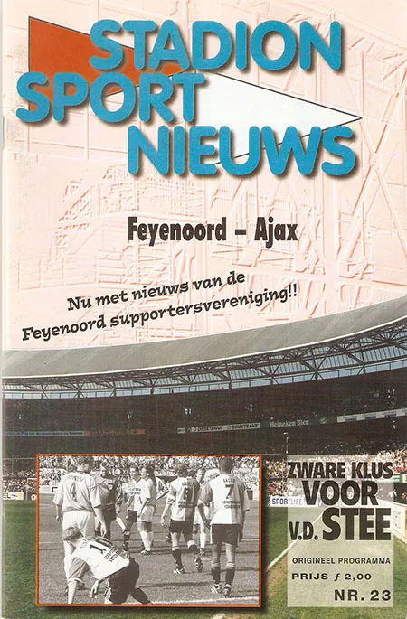 Programmaboekje Feyenoord – AFC Ajax