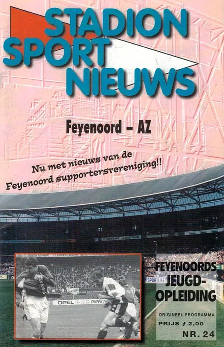 Programmaboekje Feyenoord – AZ