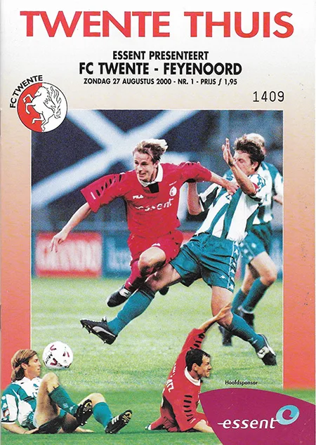 Programmaboekje FC Twente – Feyenoord