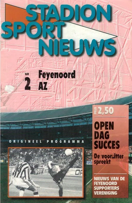 Programmaboekje Feyenoord – AZ