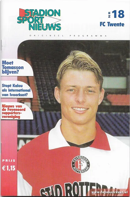 Programmaboekje Feyenoord – FC Twente