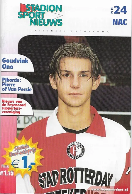 Programmaboekje Feyenoord – NAC Breda