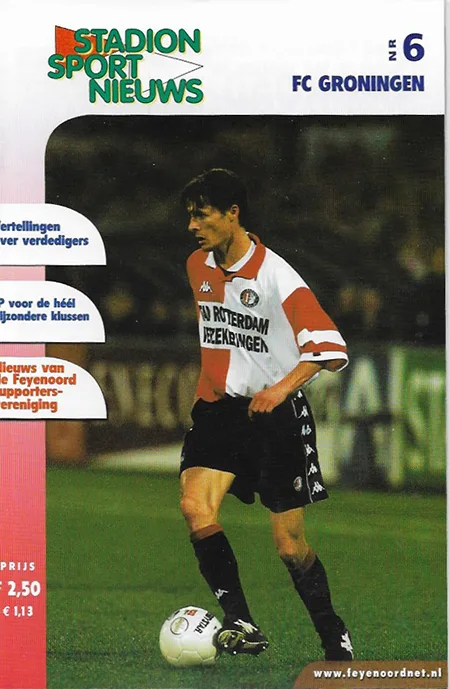 Programmaboekje Feyenoord – FC Groningen