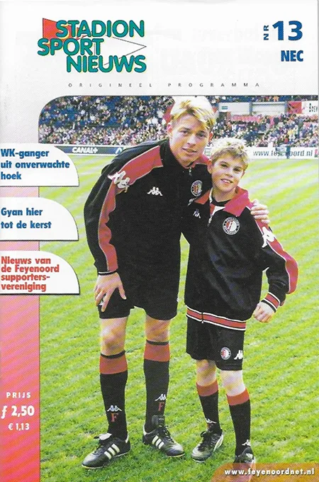 Programmaboekje Feyenoord – SC NEC